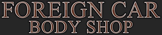 Foreign Car Body Shop Logo